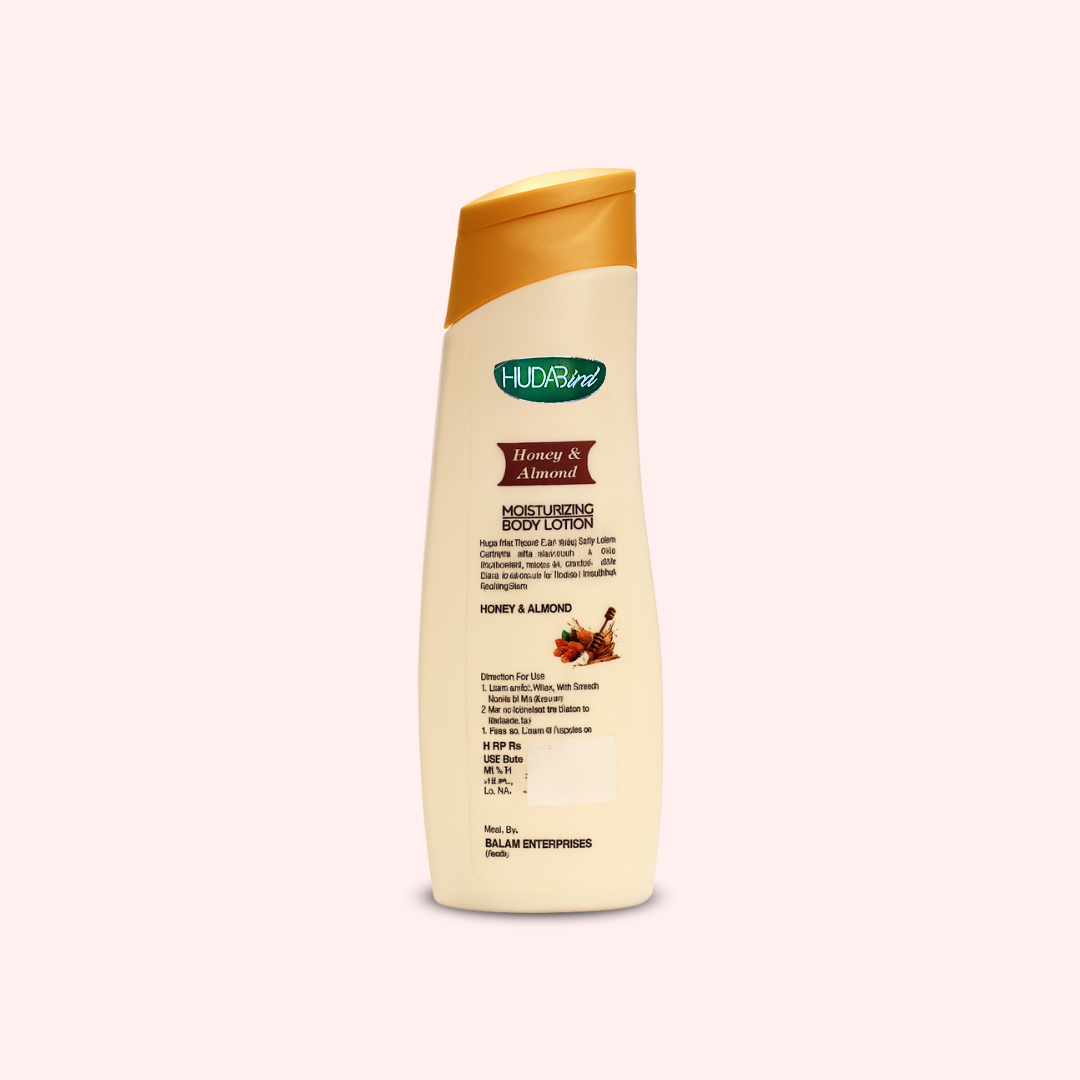 HUDAbird® Honey & Almond Moisturizing Body Lotion