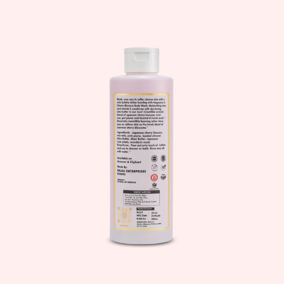 J & F® Cherry Blossom Body Wash
