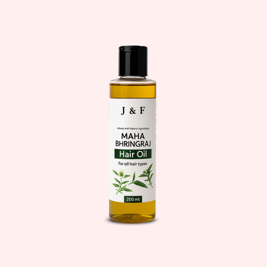 J & F® Maha Bhringraj Hair Oil