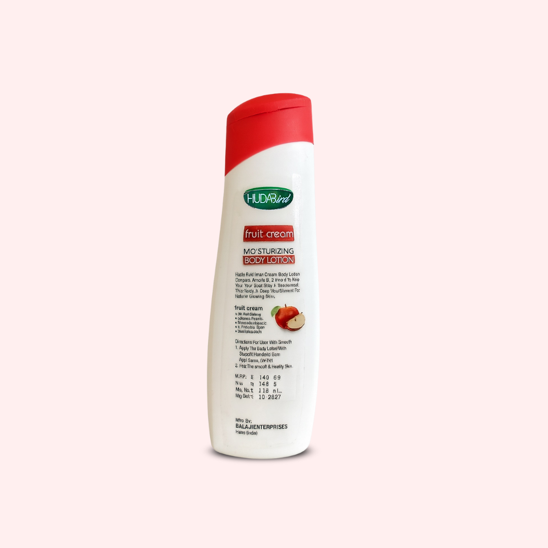 HUDAbird® Fruit Cream Moisturizing Body Lotion