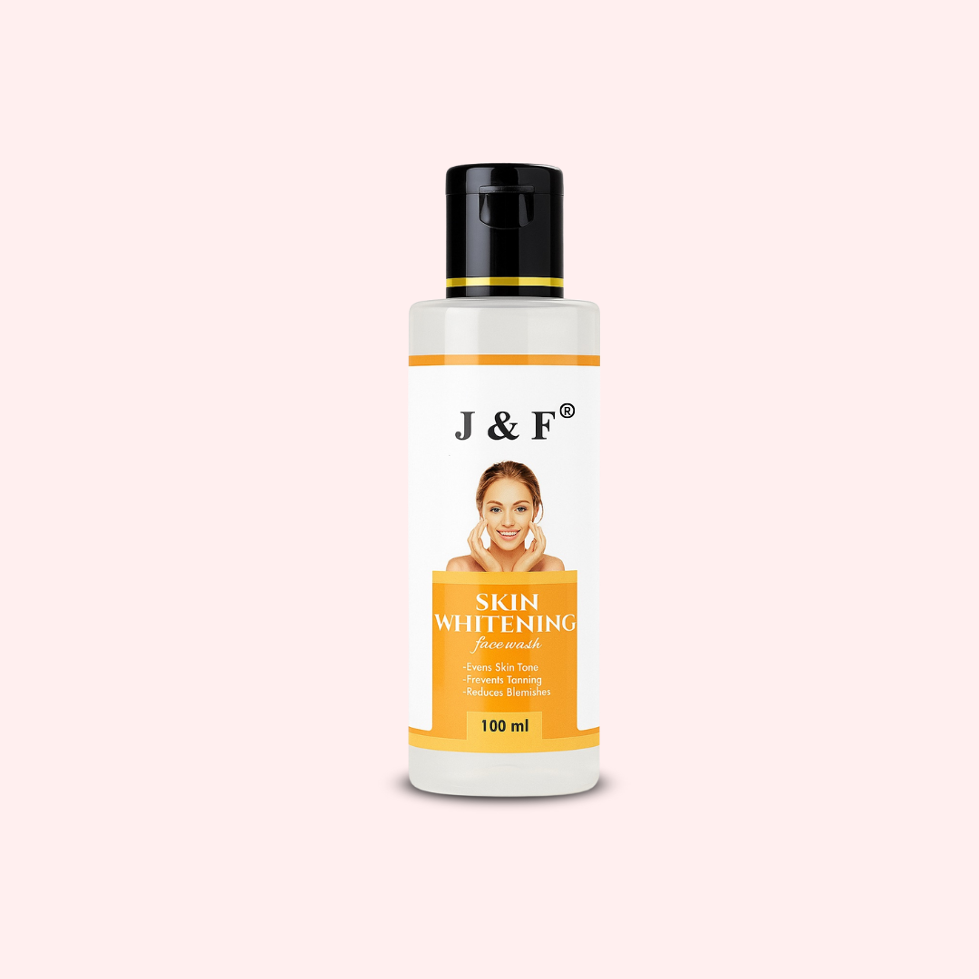 J & F® Skin Whitening Face Wash