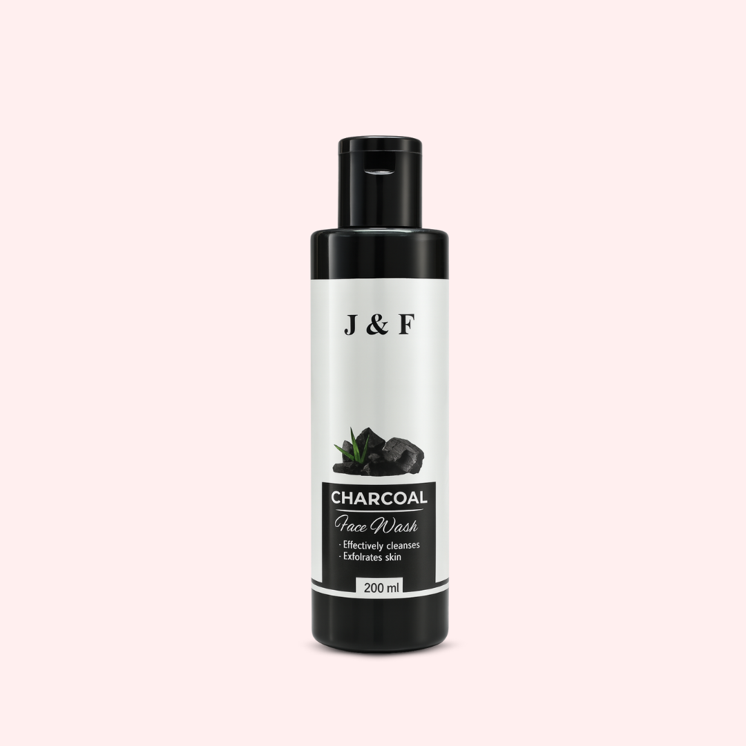 J & F® Charcoal Face Wash