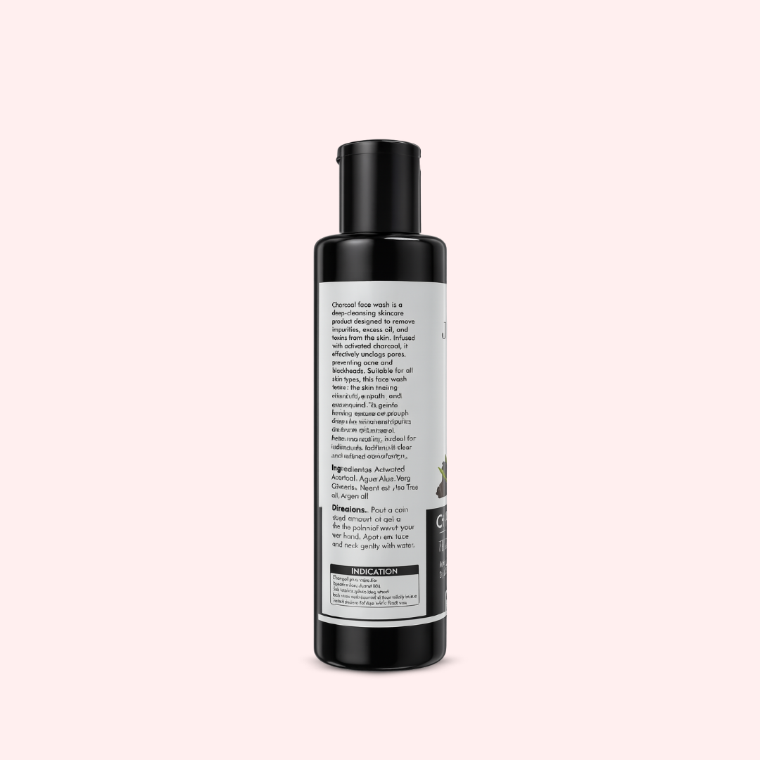 J & F® Charcoal Face Wash