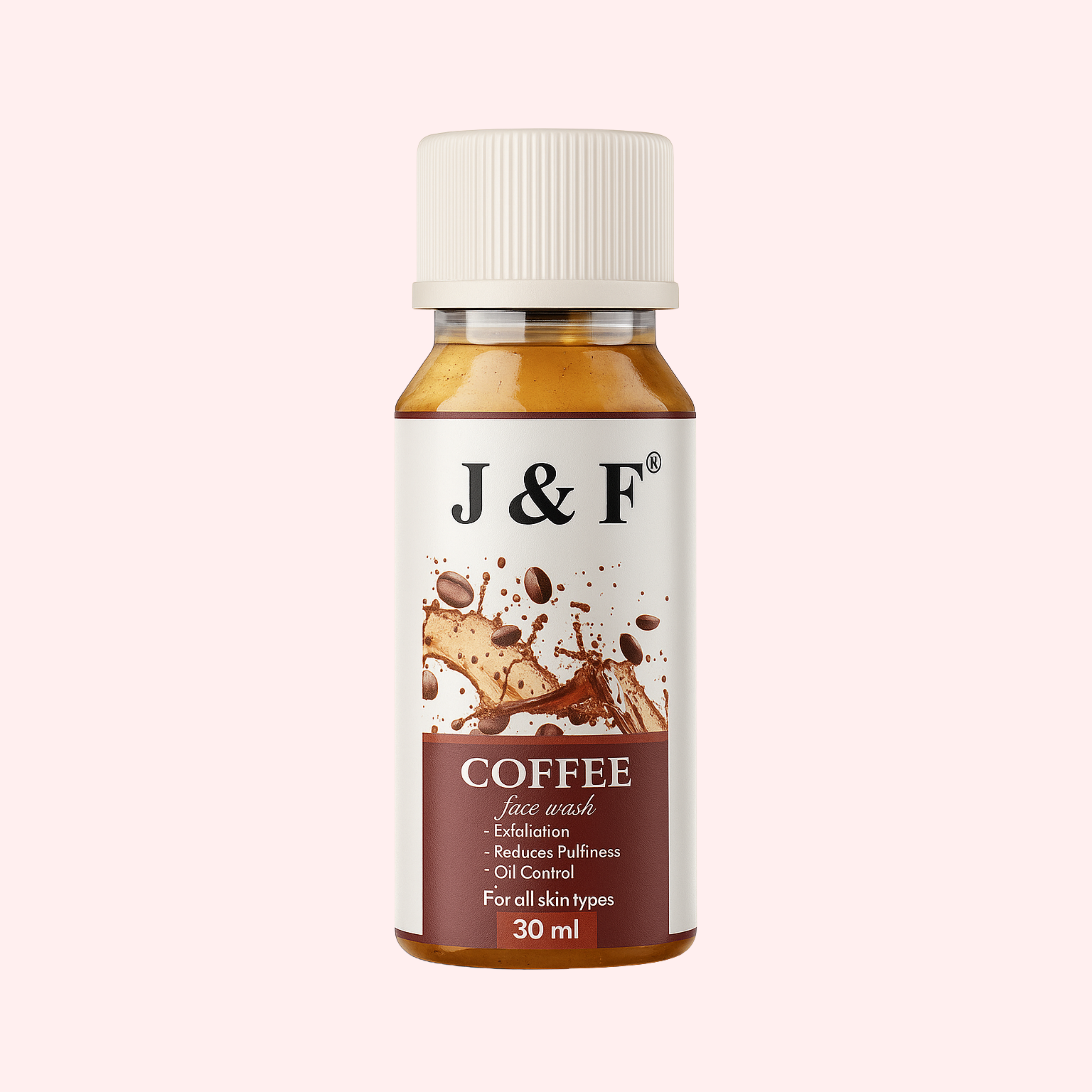 J & F Energizing Coffee Face Wash