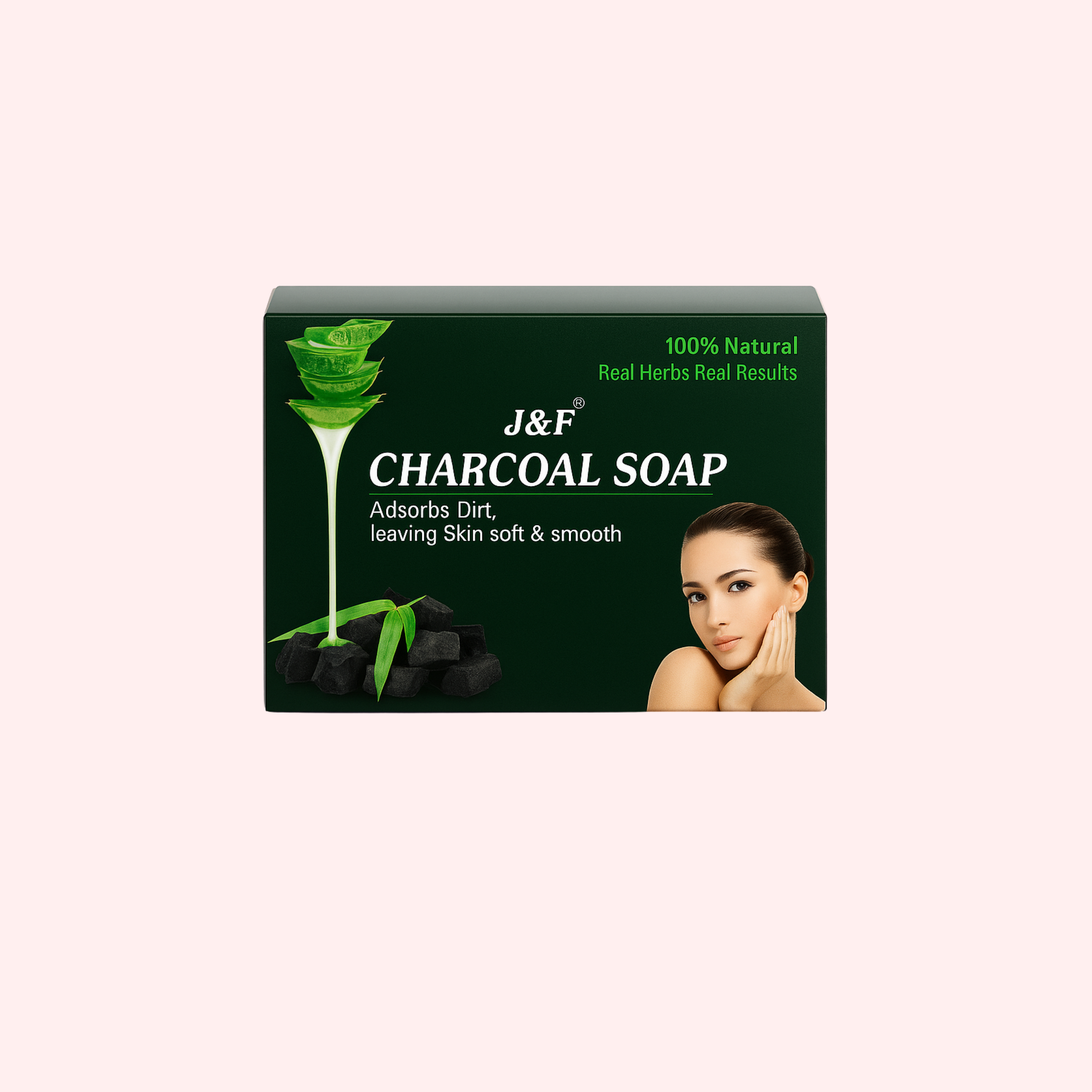 J & F Purifying Charcoal Soap