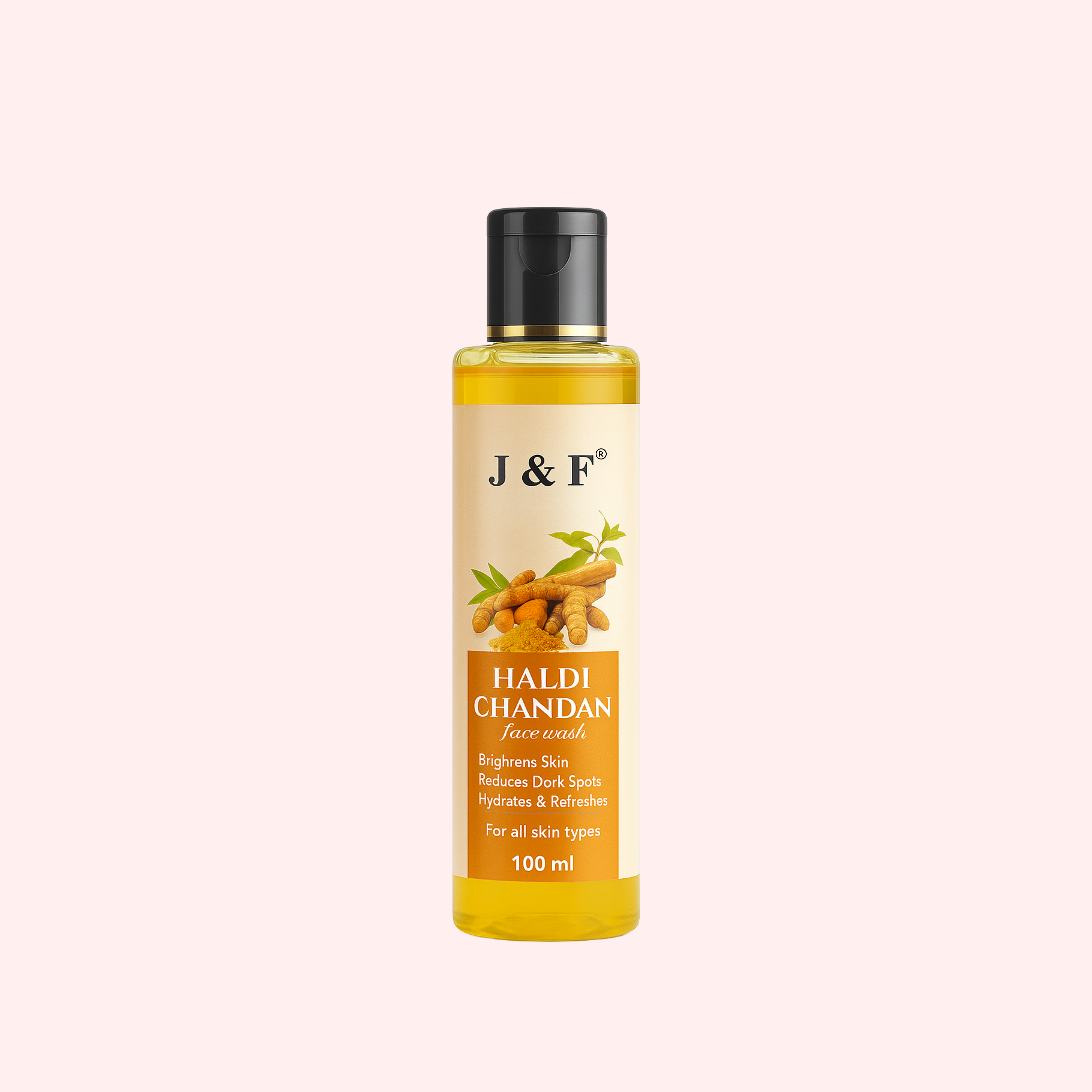 J & F Haldi Chandan Face Wash