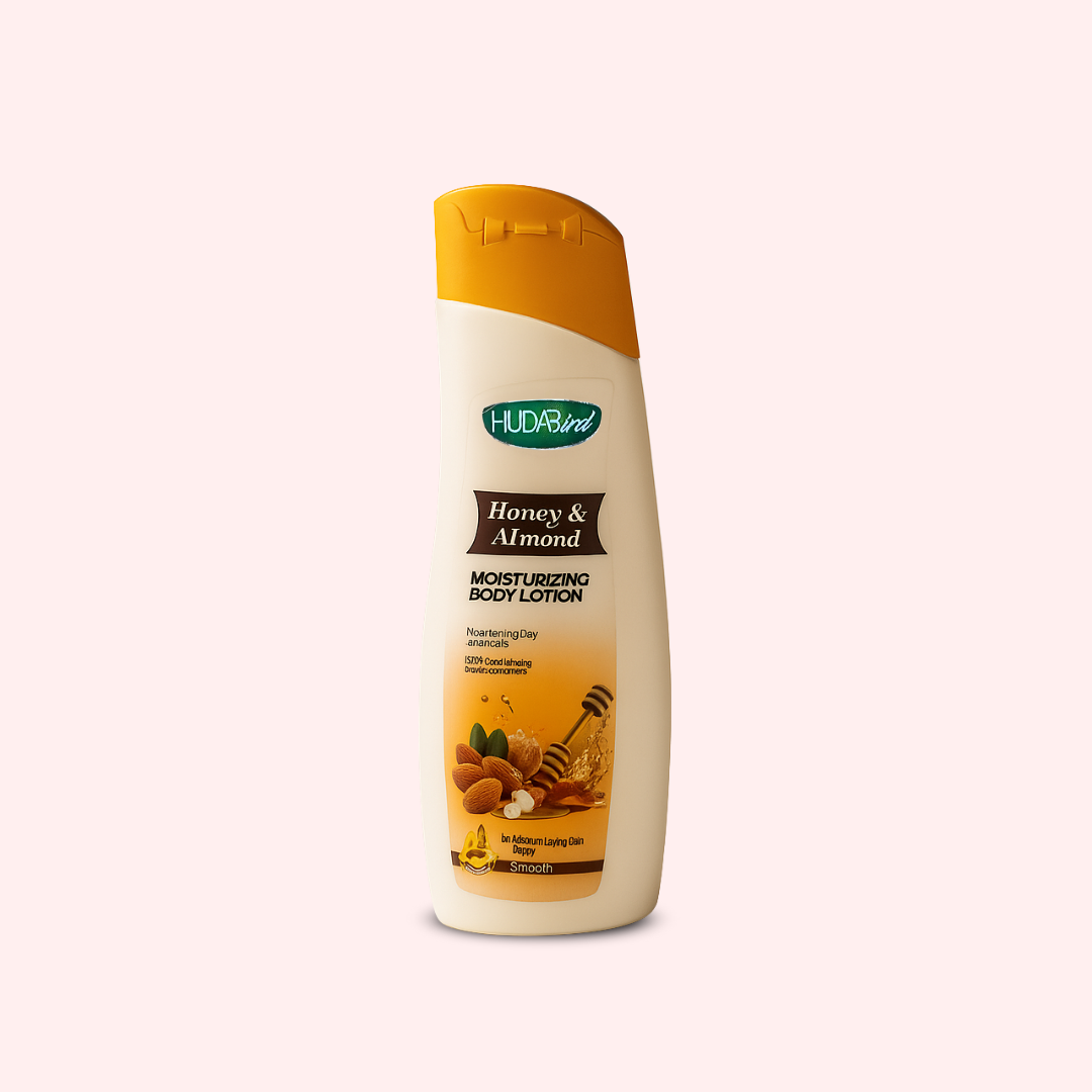 HUDAbird® Honey & Almond Moisturizing Body Lotion
