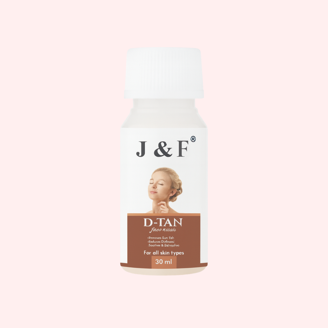 J & F D-TAN Face Wash