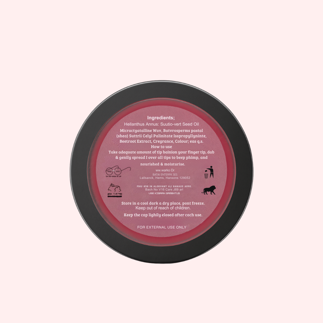J&F Lip Balm – Beetroot (Beetroot)